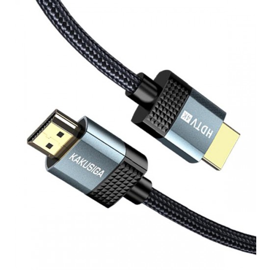 KAKUSIGA καλώδιο HDMI KSC-983, 4K/60Hz, 18Gbps, 3m, μαύρο