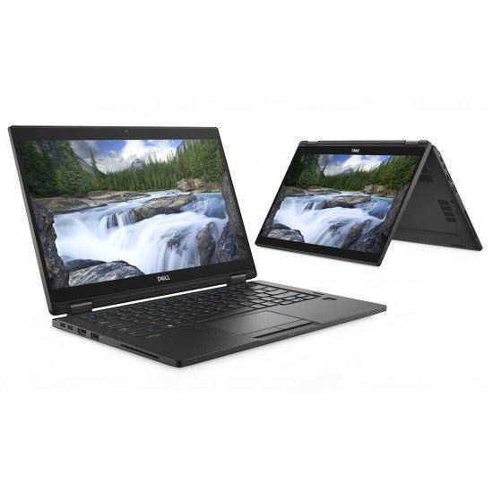 DELL Laptop Latitude 7390 2 in 1, Refurbished Grade B, i5-8350U, 8/256GB NVME, 13.3