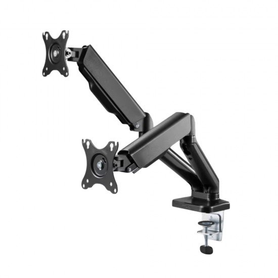 SBOX DOUBLE MONITOR STAND 17'-32' VESA 100x100 MAX 9KG SBOX DOUBLE MONITOR STAND 17'-32' VESA 100x100 MAX 9KG