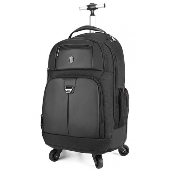 ARCTIC HUNTER τσάντα ταξιδίου LG1500165-BK τροχήλατη, θήκη laptop, μαύρη