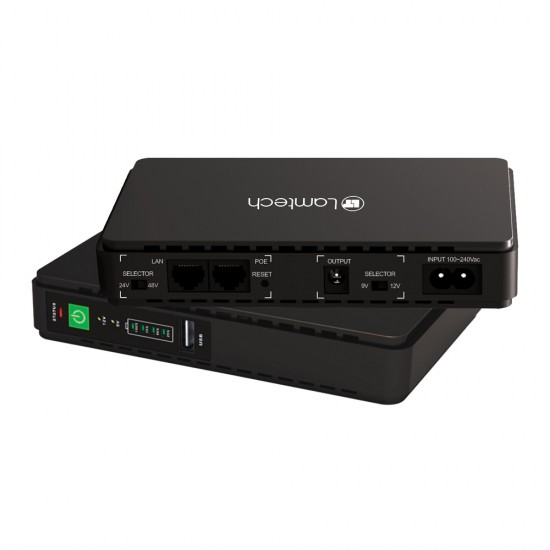 LAMTECH Mini DC UPS 30W with PoΕ LAMTECH Mini DC UPS 30W with PoΕ