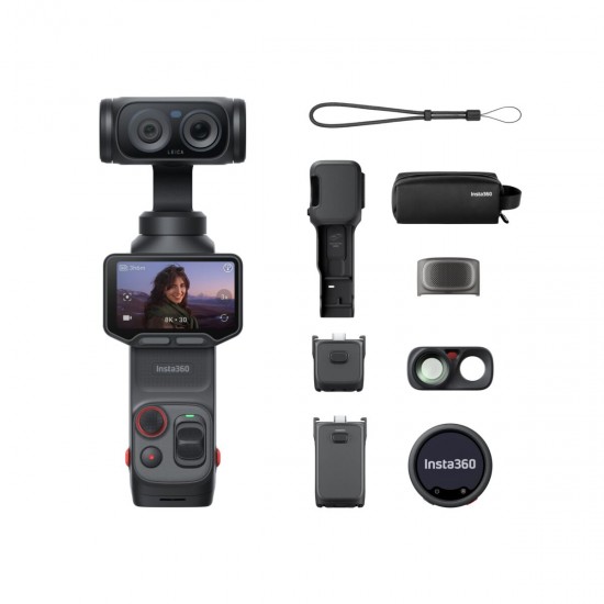 Insta360 Luna Ultra Creator Bundle Black - 1-Inch 8K Leica Sensor, Dual Lens, Triple AI Chip, OLED Insta360 Luna Ultra Creator Bundle Black - 1-Inch 8K Leica Sensor, Dual Lens, Triple AI Chip, OLED