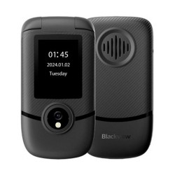 BLACKVIEW 4G DUAL-SCREEN FLIP PHONE (48MB+128MB) MIDNIGHT BLACK BLACKVIEW 4G DUAL-SCREEN FLIP PHONE (48MB+128MB) MIDNIGHT BLACK
