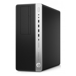 HP PC EliteDesk 800 G4 WKS TWR, Refurbished Grade A Repainted, i5-8600T, 8/256GB SSD, DVD, FreeDOS