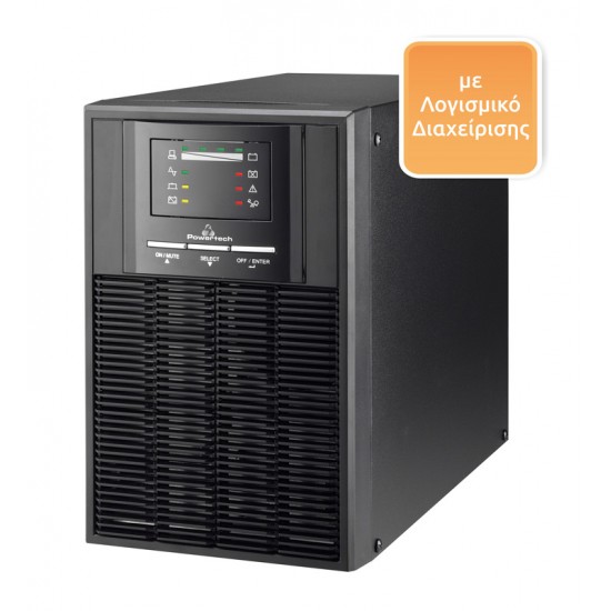 POWERTECH UPS On Line PT-1000, 1000VA/700WATT POWERTECH UPS On Line PT-1000, 1000VA/700WATT