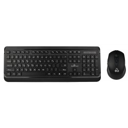 POWERTECH set ποντίκι & πληκτρολόγιο PT-1060, ασύρματο, 1600DPI, μαύρο