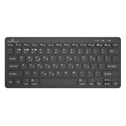 POWERTECH ασύρματο πληκτρολόγιο PT-1153, 2.4GHz & Bluetooth, μαύρο