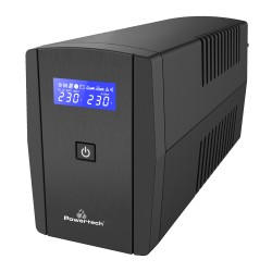 POWERTECH UPS Line Interactive PT-1295 με οθόνη, 850VA, 510W, 2x Schuko POWERTECH UPS Line Interactive PT-1295 με οθόνη, 850VA, 510W, 2x Schuko