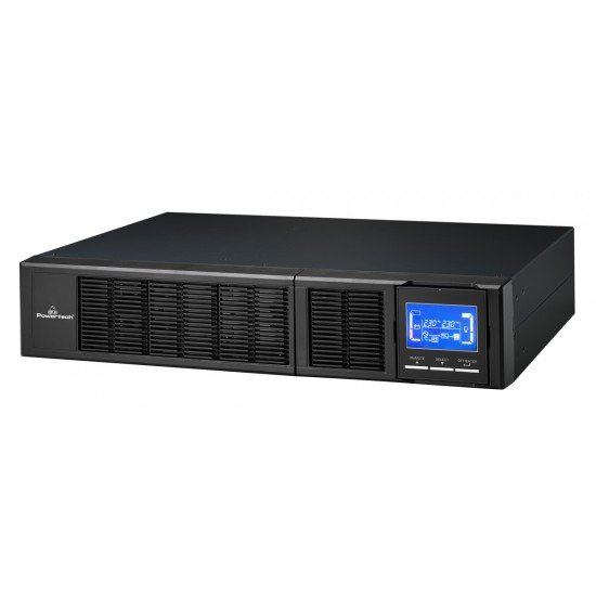 POWERTECH UPS On Line PT-1358 με οθόνη, 2000VA/1800W, 2U, 3x Schuko output POWERTECH UPS On Line PT-1358 με οθόνη, 2000VA/1800W, 2U, 3x Schuko output