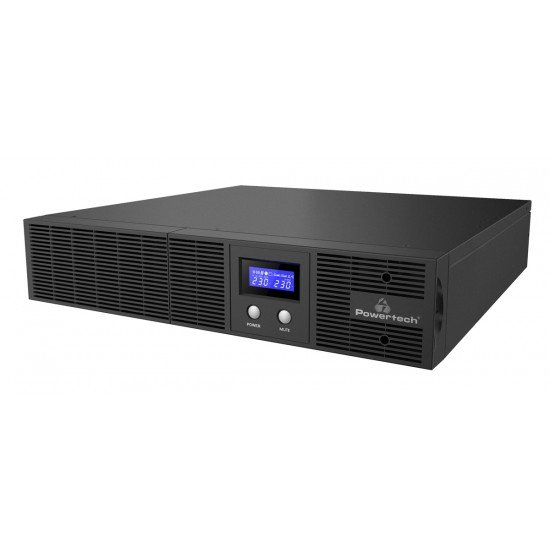 POWERTECH UPS Line Interactive PT-1409 για rack 2U, με οθόνη, 3000VA/2100W, 8x DC output POWERTECH UPS Line Interactive PT-1409 για rack 2U, με οθόνη, 3000VA/2100W, 8x DC output