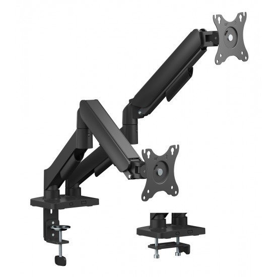POWERTECH βάση γραφείου για 2x οθόνες PT-1425, 17-32 POWERTECH βάση γραφείου για 2x οθόνες PT-1425, 17-32