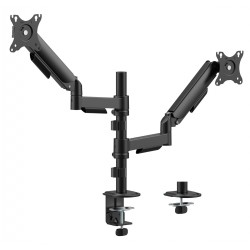 POWERTECH βάση γραφείου για 2x οθόνες PT-1628, 17-32 POWERTECH βάση γραφείου για 2x οθόνες PT-1628, 17-32
