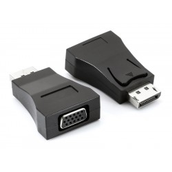 POWERTECH αντάπτορας DisplayPort σε VGA PTH-100, 1080p/60Hz, μαύρος POWERTECH αντάπτορας DisplayPort σε VGA PTH-100, 1080p/60Hz, μαύρος