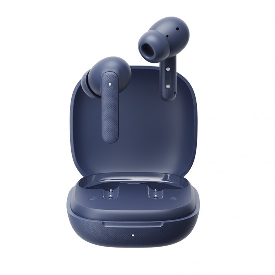 QCY Buds Sky Blue - Noise Reduction Clear Calls TWS Earbuds 35h, 10mm dynamic drivers QCY Buds Sky Blue - Noise Reduction Clear Calls TWS Earbuds 35h, 10mm dynamic drivers