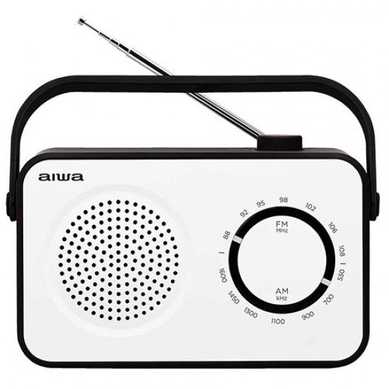 AIWA PORTABLE RADIO WHITE AIWA PORTABLE RADIO WHITE