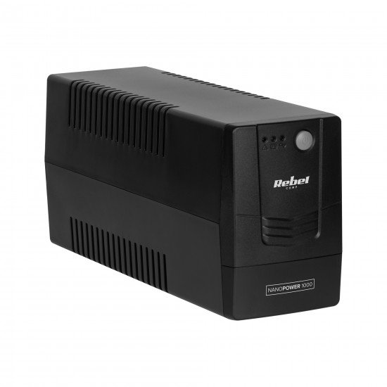 UPS Rebel Nanopower 1000 Offline 1000VA 600W 230V 50Hz UPS Rebel Nanopower 1000 Offline 1000VA 600W 230V 50Hz