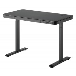 BRATECK ηλεκτρικό γραφείο S08-22DSWW, ρυθμιζόμενο ύψος, 120x60cm, μαύρο BRATECK ηλεκτρικό γραφείο S08-22DSWW, ρυθμιζόμενο ύψος, 120x60cm, μαύρο
