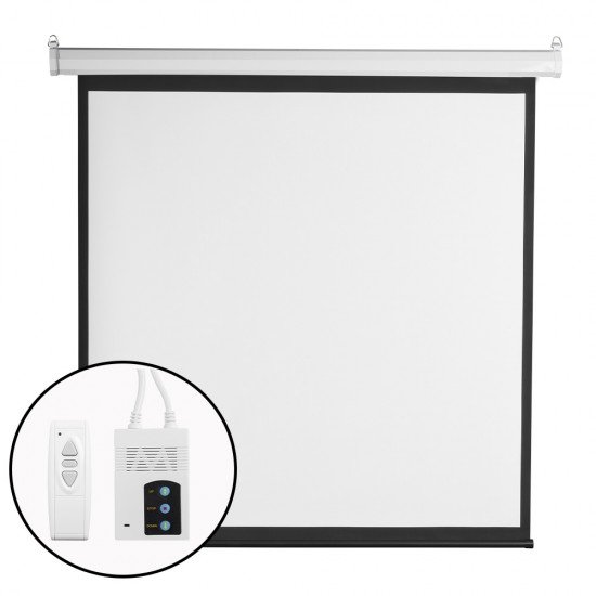 SBOX PROJECTOR SCREEN 112' 200x200cm AUTOMATIC SBOX PROJECTOR SCREEN 112' 200x200cm AUTOMATIC