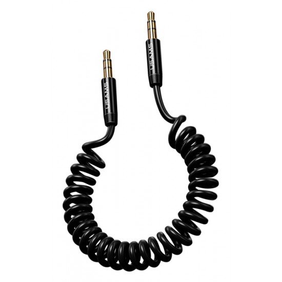 USAMS καλώδιο Jack 3.5mm SJ256, Hi-Fi stereo, 1.2m, μαύρο USAMS καλώδιο Jack 3.5mm SJ256, Hi-Fi stereo, 1.2m, μαύρο