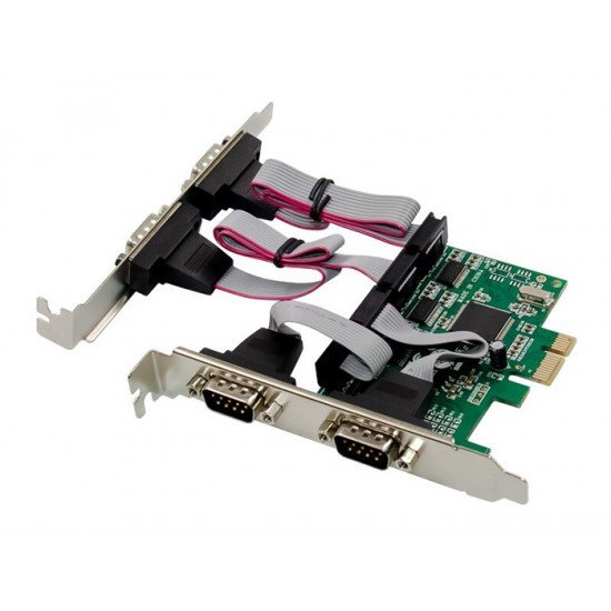 POWERTECH κάρτα επέκτασης PCIe σε 4x RS232 ST310, CH384L POWERTECH κάρτα επέκτασης PCIe σε 4x RS232 ST310, CH384L