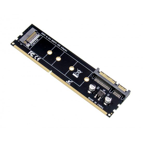 POWERTECH κάρτα επέκτασης DDR3 σε M.2 ST520 POWERTECH κάρτα επέκτασης DDR3 σε M.2 ST520