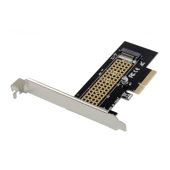 POWERTECH κάρτα επέκτασης 4x PCIe σε M.2 M Key NVMe ST534 POWERTECH κάρτα επέκτασης 4x PCIe σε M.2 M Key NVMe ST534