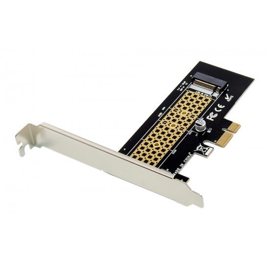 POWERTECH κάρτα επέκτασης PCIe σε M.2 M Key NVMe ST597 POWERTECH κάρτα επέκτασης PCIe σε M.2 M Key NVMe ST597