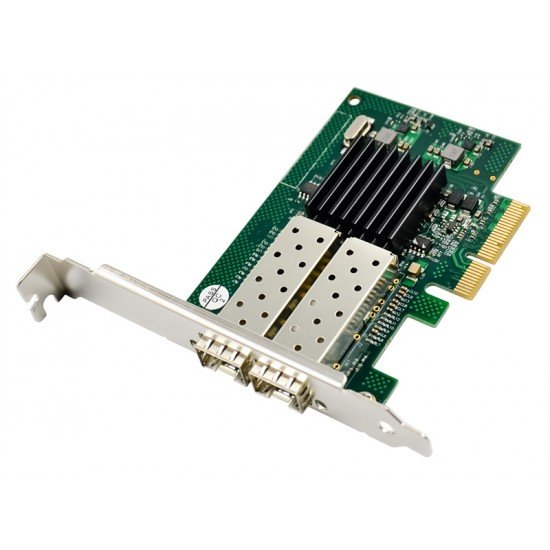 POWERTECH κάρτα επέκτασης PCIe σε Dual SFP ST722, 1000Mbps, JL82576EB POWERTECH κάρτα επέκτασης PCIe σε Dual SFP ST722, 1000Mbps, JL82576EB