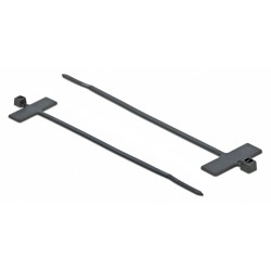 POWERTECH δεματικά καλωδίων TIES-033 με ετικέτα, 100x2.5mm, μαύρα, 25τμχ POWERTECH δεματικά καλωδίων TIES-033 με ετικέτα, 100x2.5mm, μαύρα, 25τμχ
