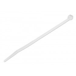 POWERTECH δεματικά καλωδίων TIES-063, 300x7.5mm, λευκά, 100τμχ POWERTECH δεματικά καλωδίων TIES-063, 300x7.5mm, λευκά, 100τμχ