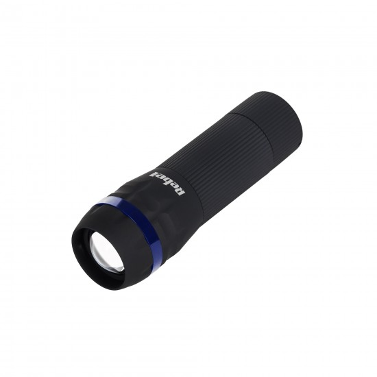 Φακός LED 1W με ζουμ REBEL