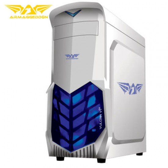 ARMAGGEDDON COMPUTER CASE FULL ATX VULCAN V1FX WHITE ARMAGGEDDON COMPUTER CASE FULL ATX VULCAN V1FX WHITE