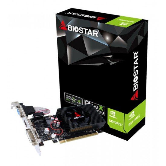 BIOSTAR VGA GeForce GT730 VN7313TH41-TBARL-BS2, GDDR3 4GB, 128bit BIOSTAR VGA GeForce GT730 VN7313TH41-TBARL-BS2, GDDR3 4GB, 128bit