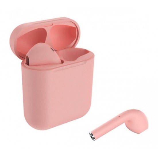 CELEBRAT earphones W10, true wireless, με θήκη φόρτισης, ροζ CELEBRAT earphones W10, true wireless, με θήκη φόρτισης, ροζ