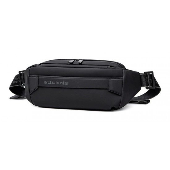 ARCTIC HUNTER τσάντα μέσης YB00043, αδιάβροχη, μαύρη ARCTIC HUNTER τσάντα μέσης YB00043, αδιάβροχη, μαύρη