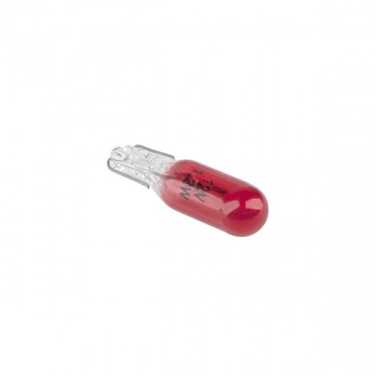 Λάμπα αυτοκινήτου 12V 1,2W (W1,2W) VIPOW κόκκινη