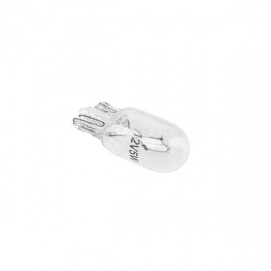 Λάμπα αυτοκινήτου 12V 5W διαφανής (W5W) Vipow