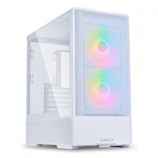 Lian Li LANCOOL 207 White - ATX PC Case (4 FANS) 2 x front 140 ARGB PWM & 2 bottom 120 PWM reverse Lian Li LANCOOL 207 White - ATX PC Case (4 FANS) 2 x front 140 ARGB PWM & 2 bottom 120 PWM reverse