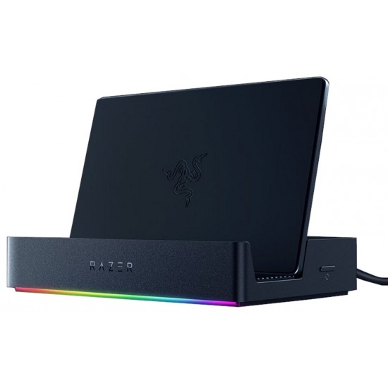 Razer Handheld Dock Chroma - Steam Deck, Switch 2, Smartphones, Tablets - USB C/USB A/HDMI/GbE/100W Razer Handheld Dock Chroma - Steam Deck, Switch 2, Smartphones, Tablets - USB C/USB A/HDMI/GbE/100W