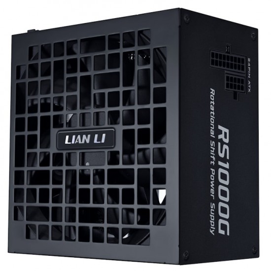 Lian Li RS1000G Black - 1000 Watt 80+ Gold PSU - 12V-2x6 Colored Cable - Fully Modular Lian Li RS1000G Black - 1000 Watt 80+ Gold PSU - 12V-2x6 Colored Cable - Fully Modular