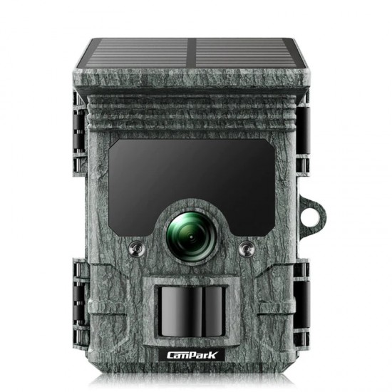 Campark T300/TC02 Υπαίθρια Κάμερα Φύλαξης 4400mAh και Sun Πάνελ (WiFi/4K/30MP)