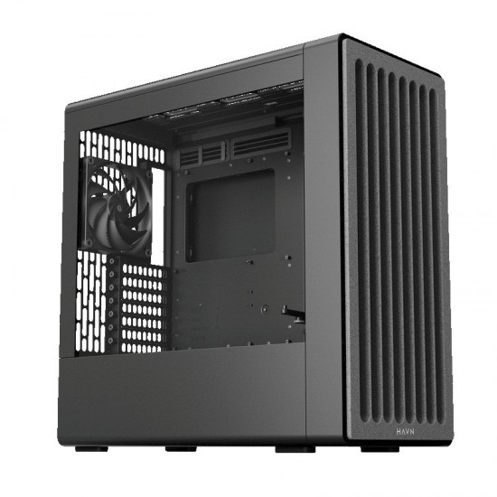 HAVN BF 360 Flow Black with 180mm fans - premium ATX mid-tower