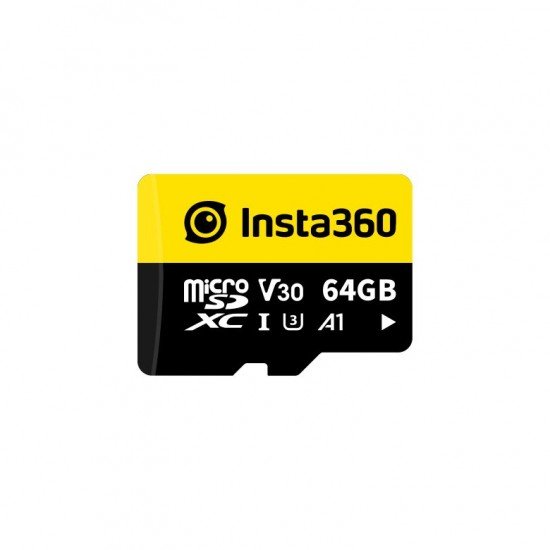 Insta360 64GB SD Card - Micro SD V30, XC1 U3 A1 Insta360 64GB SD Card - Micro SD V30, XC1 U3 A1