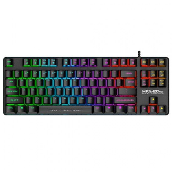ARMAGGEDDON RGB MECHANICAL KEYBOARD MKA-2C PRO PSYCHRAVEN ARMAGGEDDON RGB MECHANICAL KEYBOARD MKA-2C PRO PSYCHRAVEN