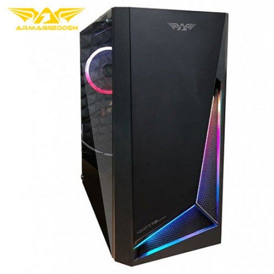 ARMAGGEDDON GAMING PC CASE NIMITZ N5 AURORA BLACK