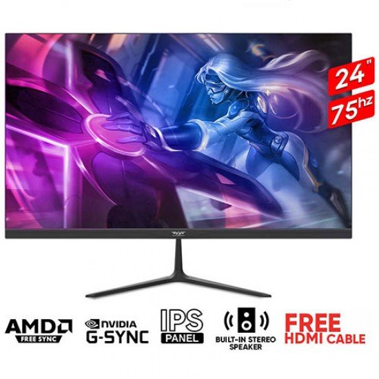 ARMAGGEDDON PIXXEL+ PRO PF24HD SUPPER IPS MONITOR BLACK ARMAGGEDDON PIXXEL+ PRO PF24HD SUPPER IPS MONITOR BLACK