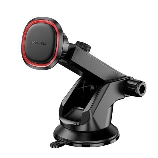 Borofone Car holder BH125 Roman magnetic to windshield black-red