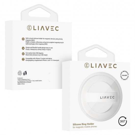 Liavec Ring Magsafe white