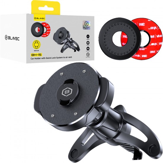 Blavec Car holder BH-15 Quick Lock Magsafe to air vent (BH15-QLMAVB) black