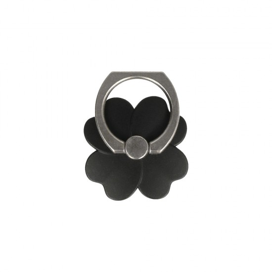 Ring Holder FLOWER - Black